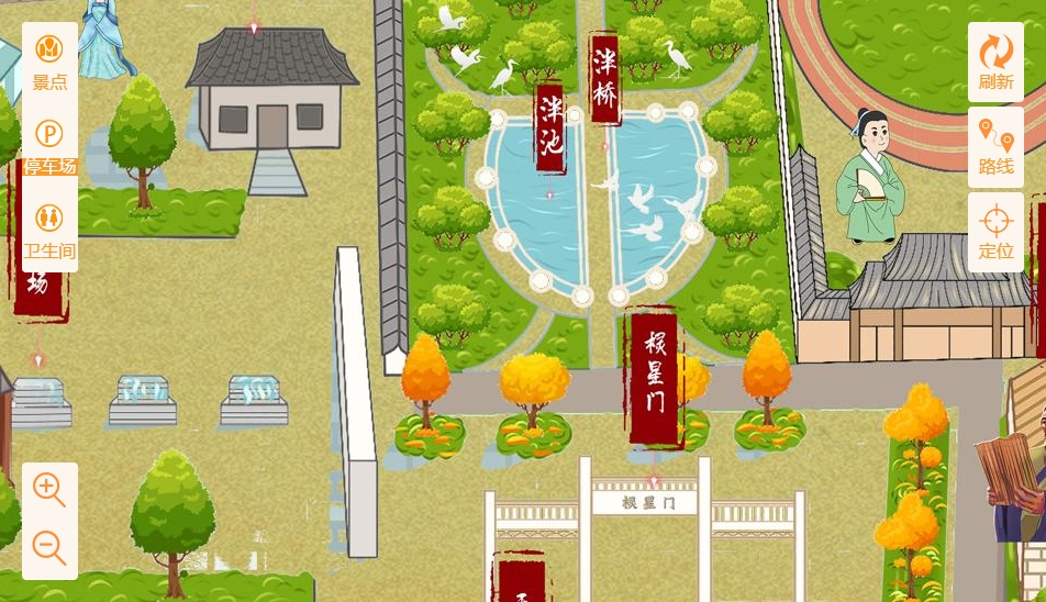 凉山手绘地图景区语音讲解导览系统：智慧景区建设的基石